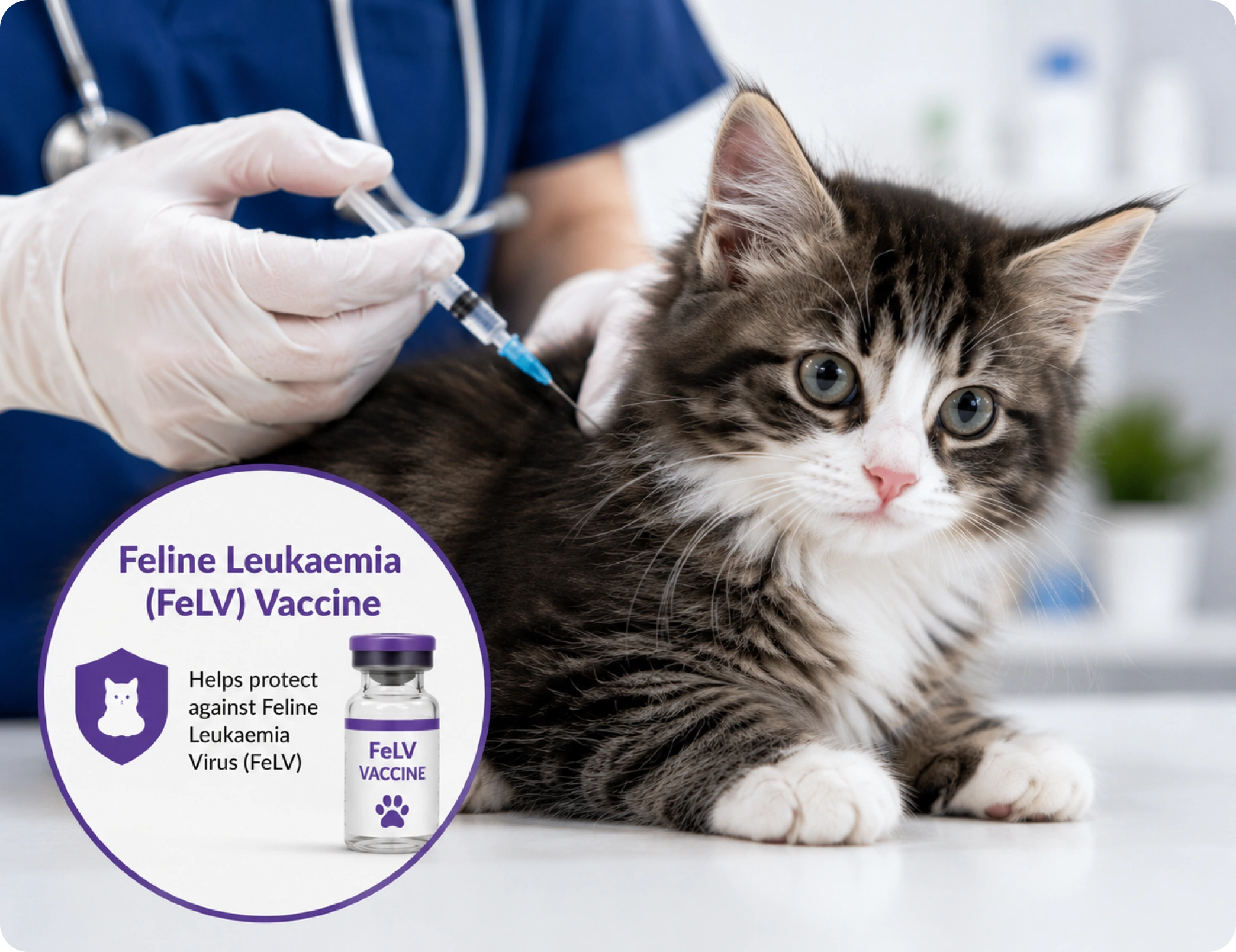 Feline Leukaemia (FeLV) Vaccine